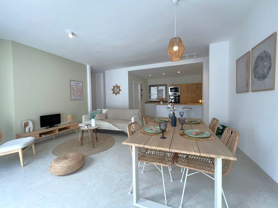 Fully renovated apartment with private pool in Frigiliana.