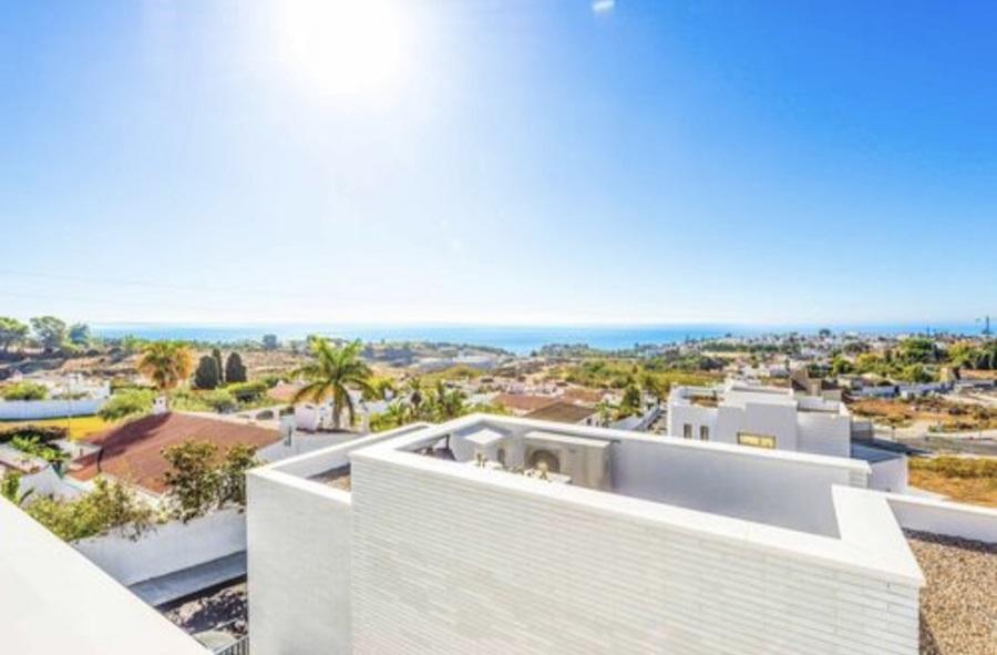 Detached design villa with private pool in Nerja.