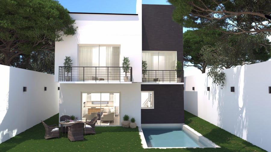 Luxe villas met privé zwembad in Nerja.