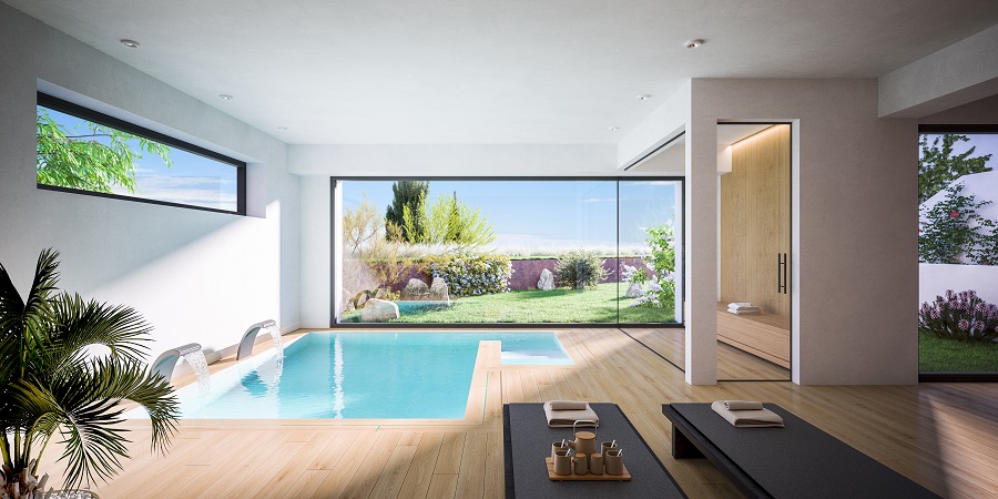 Zeer luxe appartementen met groot terras en geweldig uitzicht