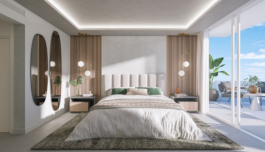 Zeer luxe appartementen met groot terras en geweldig uitzicht