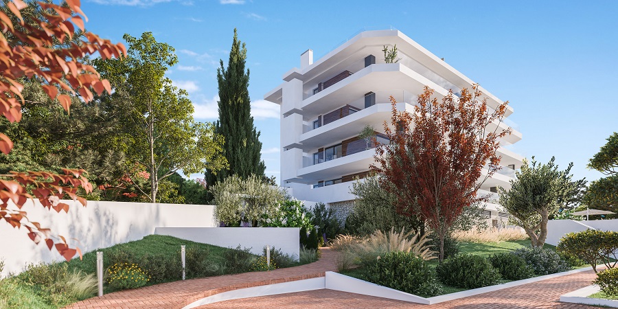 Zeer luxe appartementen met groot terras en geweldig uitzicht