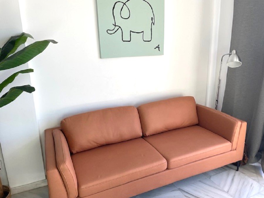 Beautifully furnished renovated 2 bedroom apartment with stunning views over Nerja and the sea.