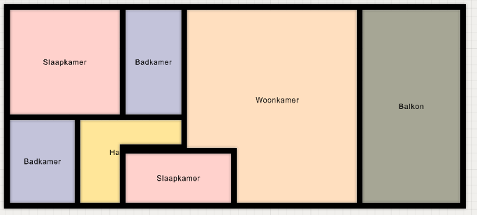 TWEE APPARTEMENTEN, mogelijkheid om er in één te wonen en de ander te verhuren.