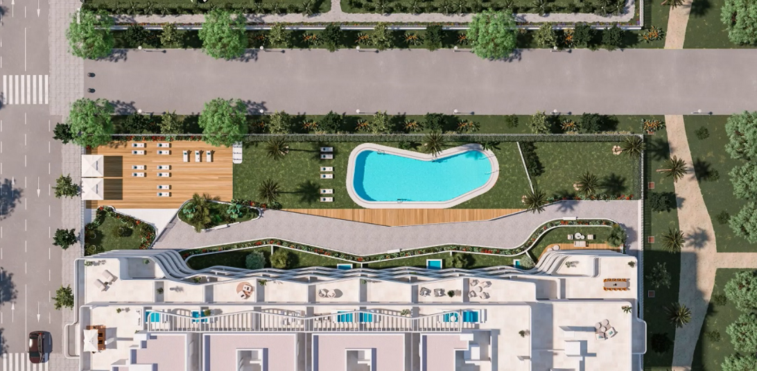 Nieuwbouw appartementen op loopafstand van het strand van Torre del Mar