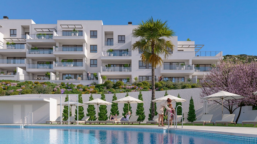 Nieuwbouwproject van woningen met 2 en 3 slaapkamers in Almuñécar