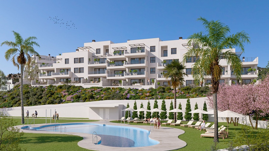 Nieuwbouwproject van woningen met 2 en 3 slaapkamers in Almuñécar