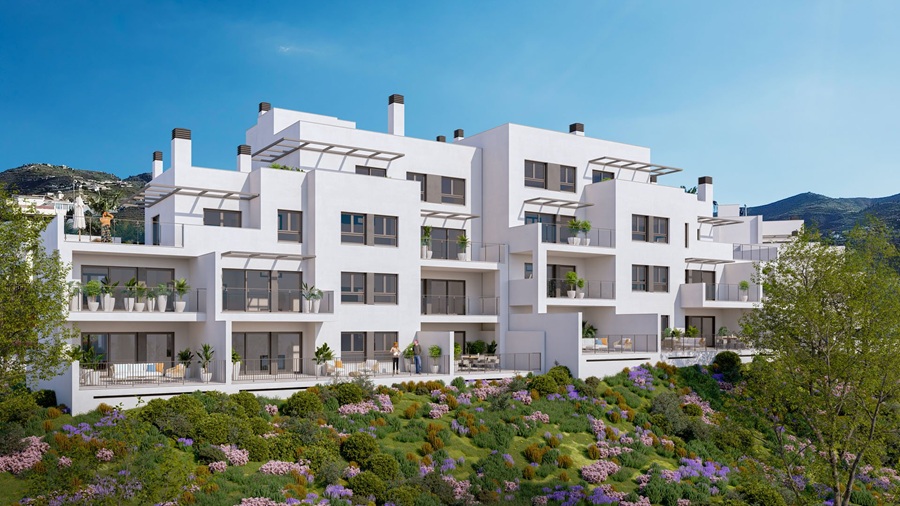 Nieuwbouwproject van woningen met 2 en 3 slaapkamers in Almuñécar