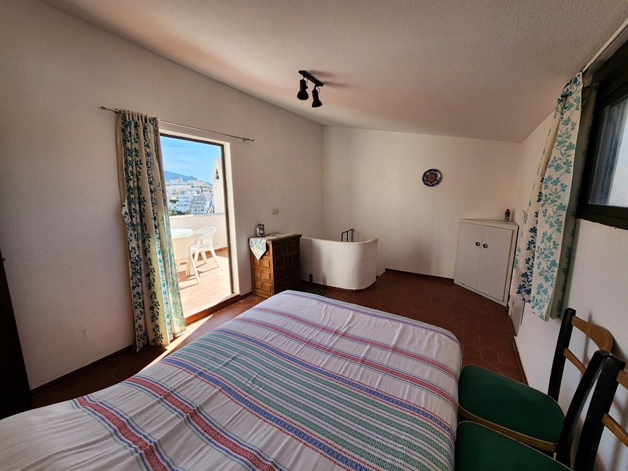 Duplex met ongelooflijk uitzicht op zee en gemeenschappelijk zwembad in de Parador wijk van Nerja