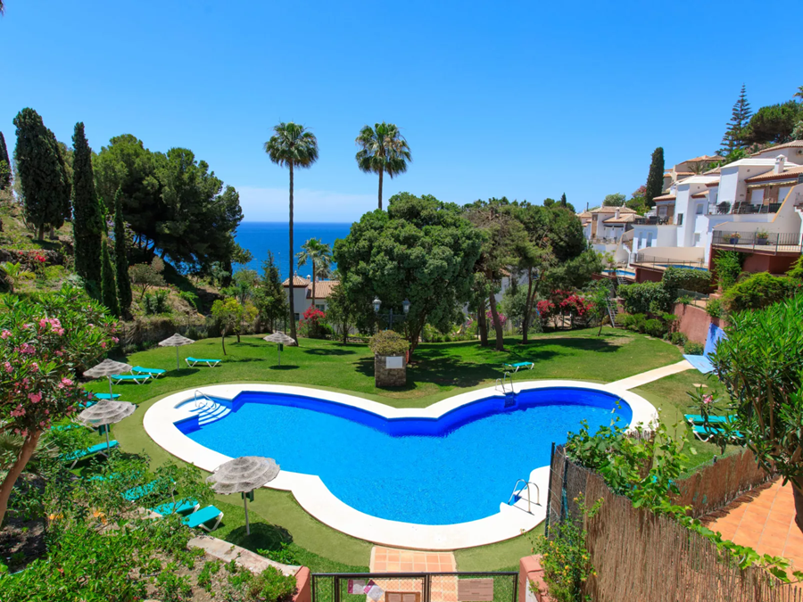 Appartement avec de belles vues sur la mer dans l’urbanisation populaire Ladera del Mar 1 – Nerja
