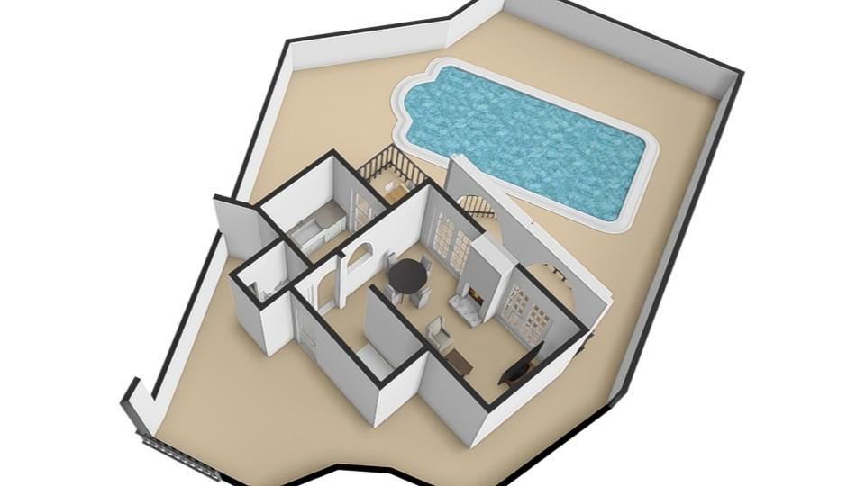 Fristående villa med privat pool och havsutsikt i El Mirador de las Lomas – Frigiliana