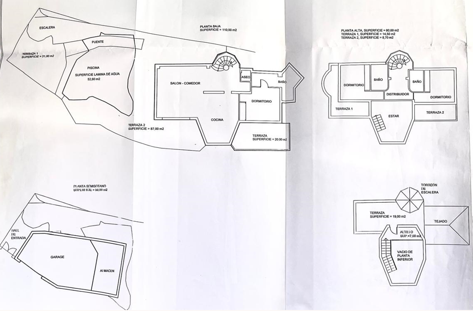 Villa met privé zwembad op 500 meter van het Burriana strand