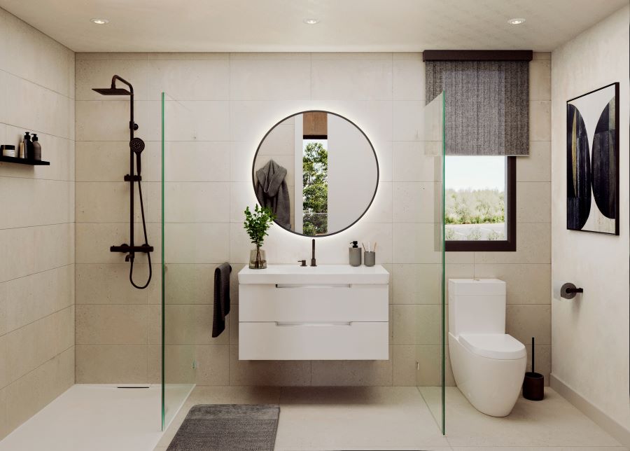 Moderne villa med privat pool og tagterrasse i Nerja