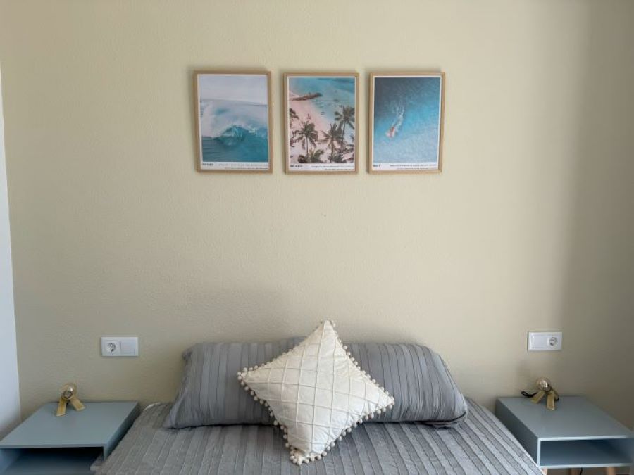 Gerenoveerd huis met plunge pool en prachtig uitzicht op zee op 500 meter van het Burriana strand in Nerja
