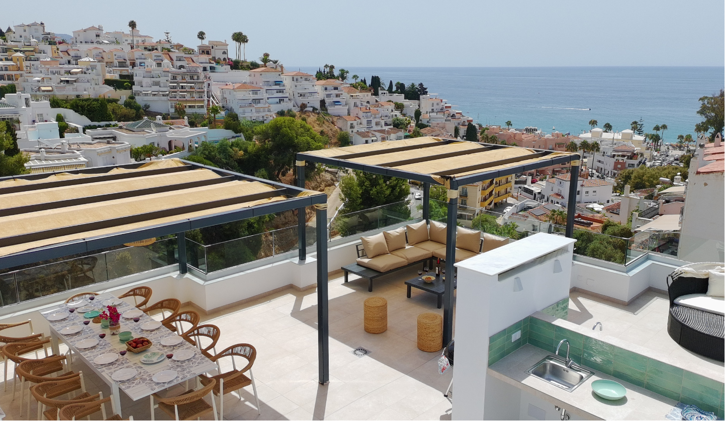 Villa de luxe de 6 chambres avec vue panoramique sur la mer au-dessus de la plage de Burriana