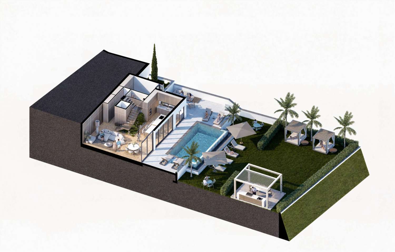 Plot met project in Exótica, Nerja