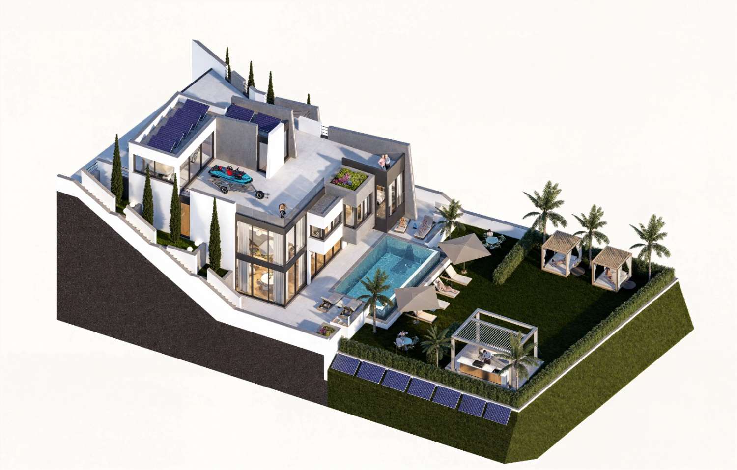Plot met project in Exótica, Nerja