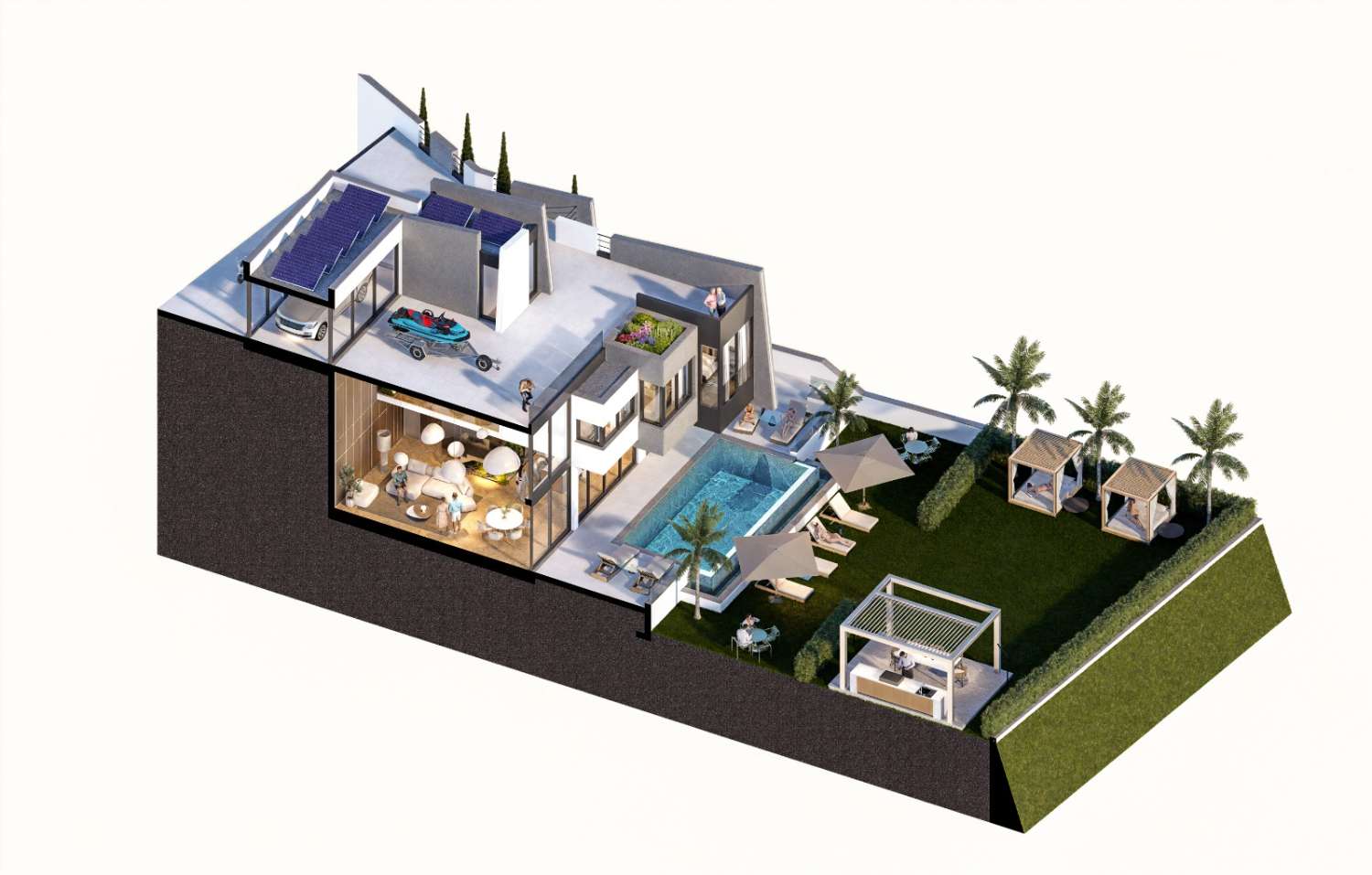 Plot met project in Exótica, Nerja