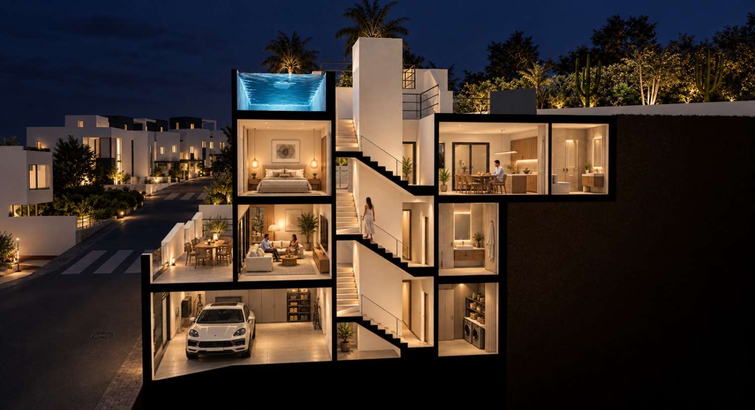 Percelen in Torrox met project
