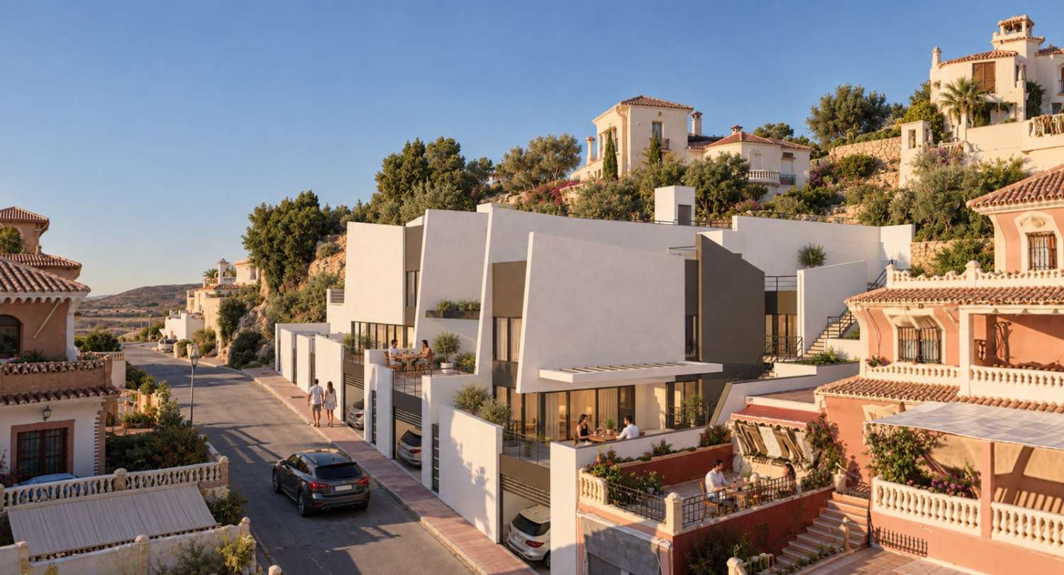 Percelen in Torrox met project