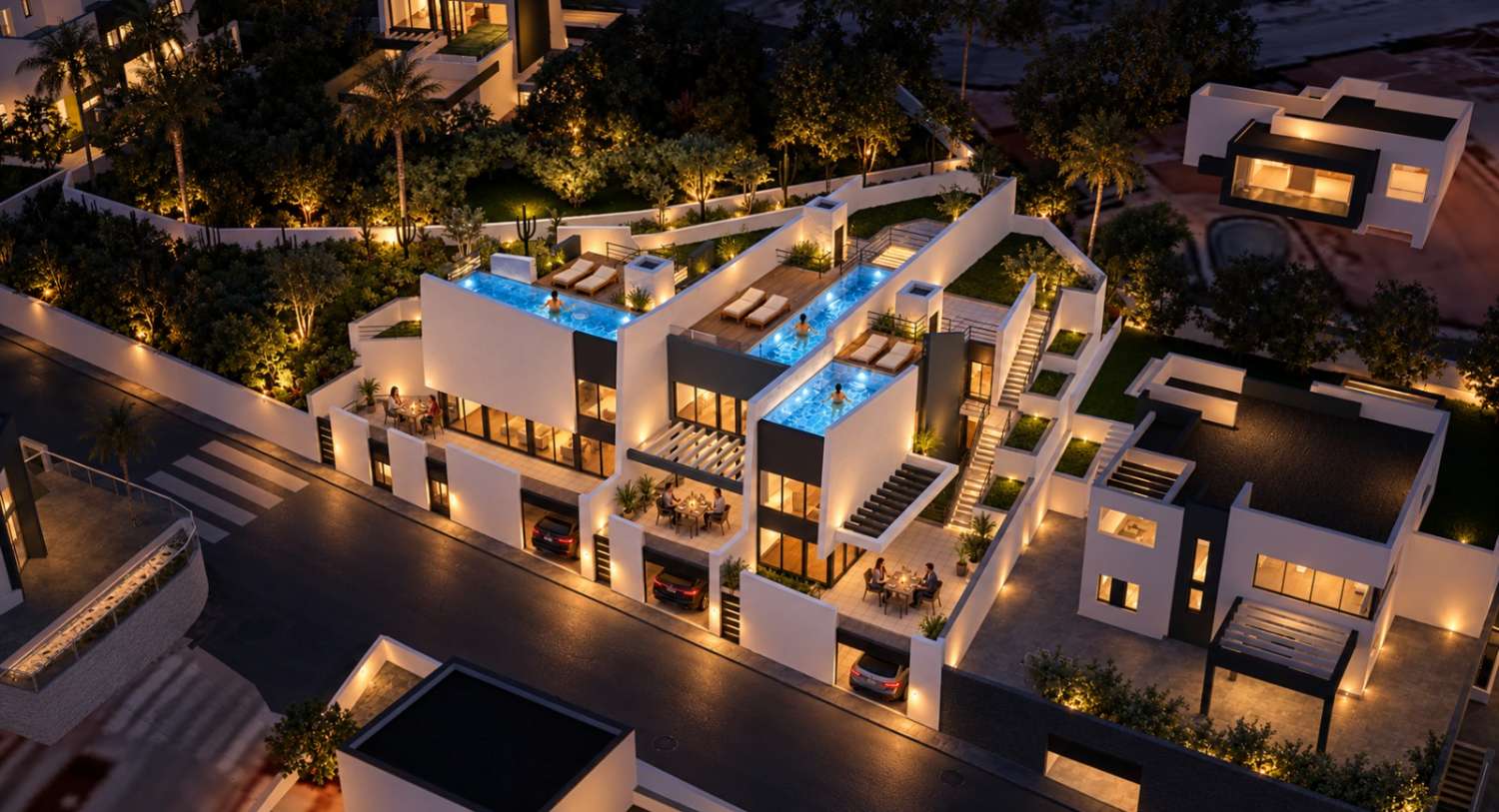 Percelen in Torrox met project